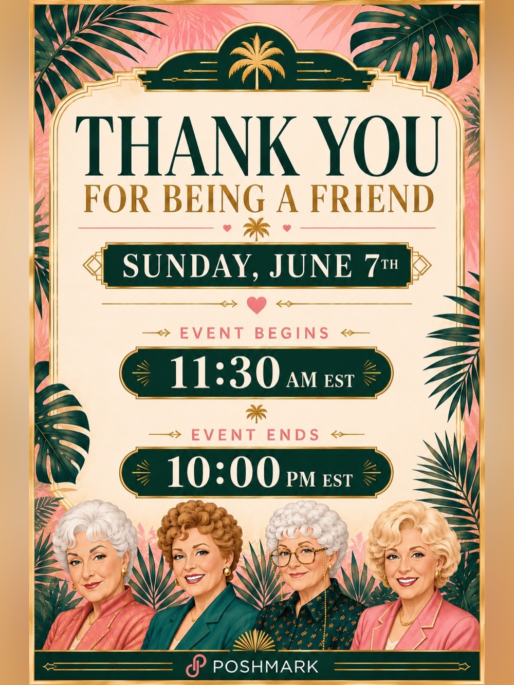 Thank you for being a friend